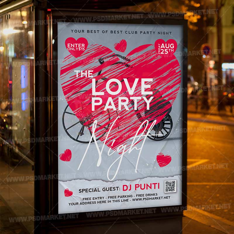 love_party_night_card_printable_template_3.jpg Download Love Party Night Card Printable Template 3