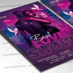 Download Love Show Card Printable Template 2