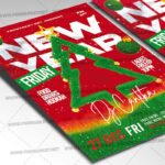 Download New Year Friday PSD Template 2
