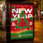 Download New Year Friday PSD Template 3