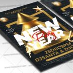 Download New Year Party PSD Template 2