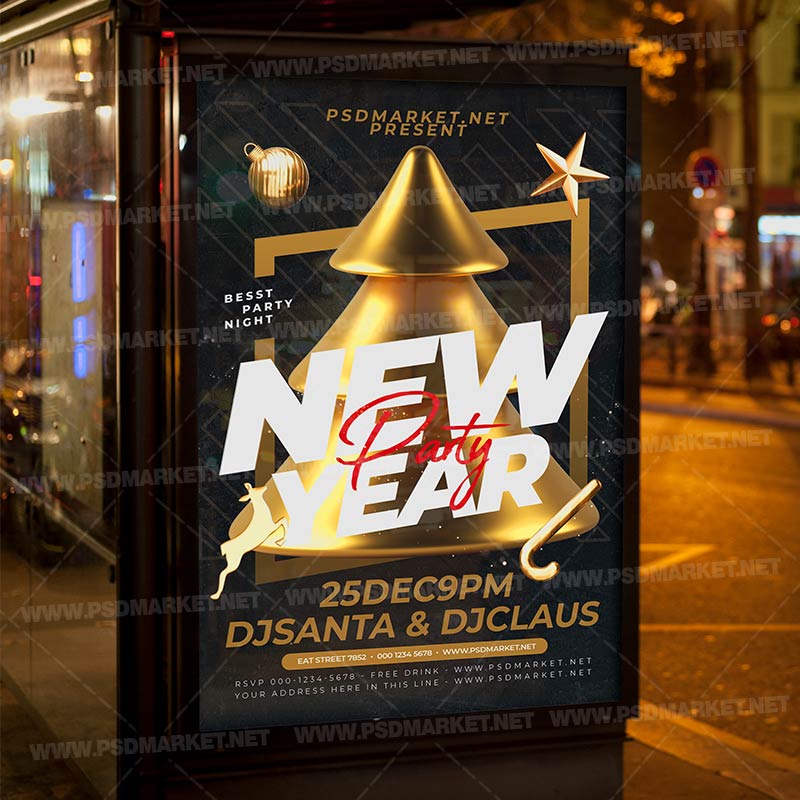 new_year_party_psd_template_3.jpg Download New Year Party PSD Template 3