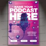 Download Podcast Card Printable Template 1