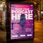 Download Podcast Card Printable Template 3