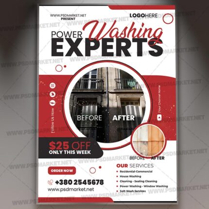 Download Pressure Cleaning Card Printable Template 1