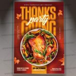 Download Thanksgiving Event PSD Template 1