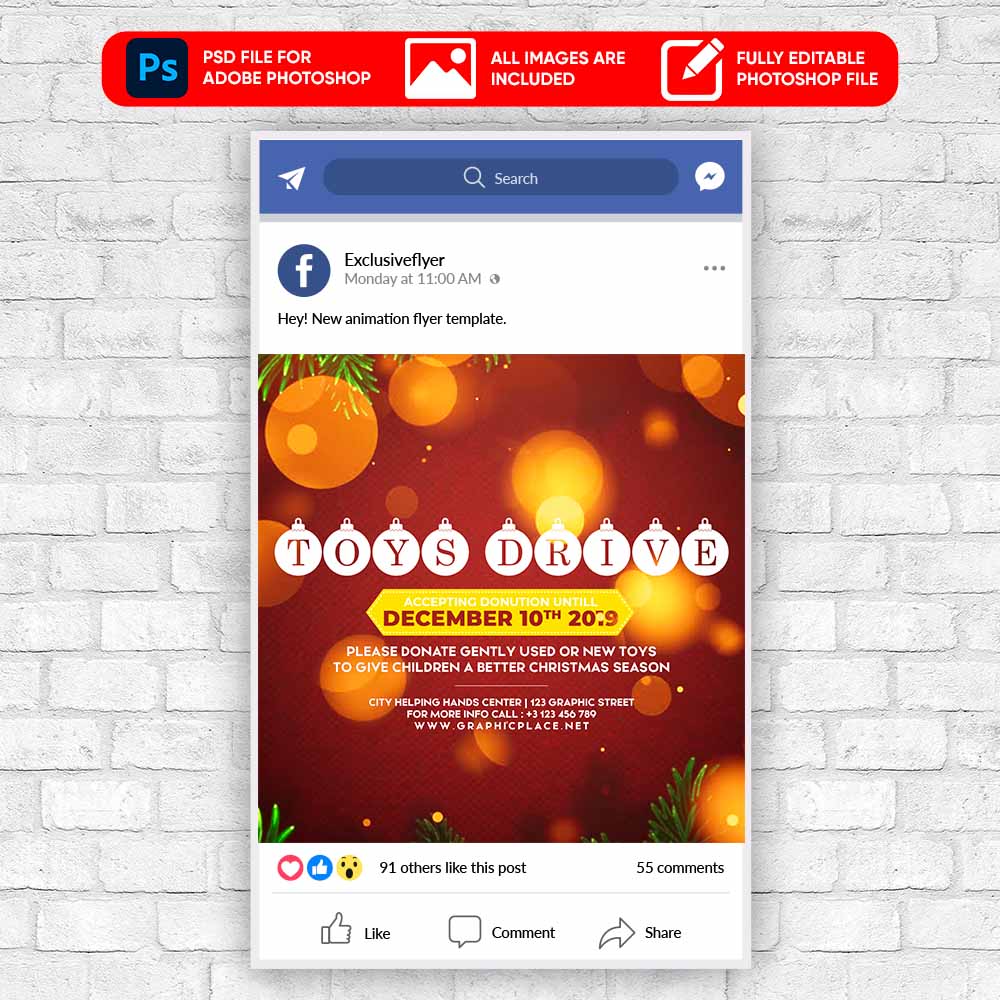 toy-drive-animated-flyer-psd-template-1.jpg Xmas Toy Drive - Animated Flyer PSD Template