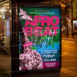 Download Afro Beat Card Printable Template 3