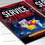 Download Cleaning Service Card Printable Template 2