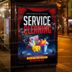 Download Cleaning Service Card Printable Template 3