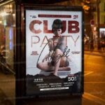 Download Club Party Card Printable Template 3