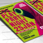 Download Cosplay Party Card Printable Template 2