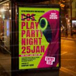 Download Cosplay Party Card Printable Template 3