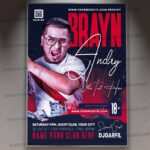 Download Dj Party Card Printable Template 1