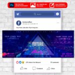 Future Party Animated Flyer PSD Template