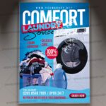 Download Laundry Service Card Printable Template 1