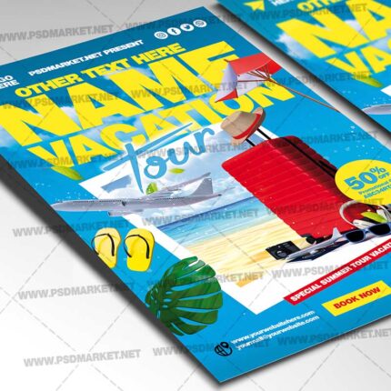 Download Vacation Card Printable Template 2