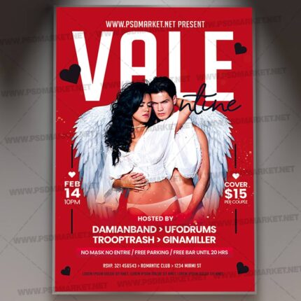 Download Valentine Card Printable Template 1