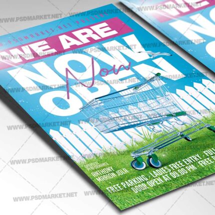 Download We Open Card Printable Template 2