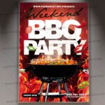 Download Bbq Weekend Card Printable Template 1