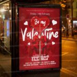 Download Be My Valentine Card Printable Template 3