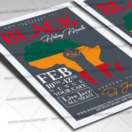 Download Black History Month Card Printable Template 2