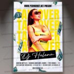 Download Dj Takeover Card Printable Template 1