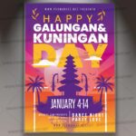 Download Galungan Day Card Printable Template 1