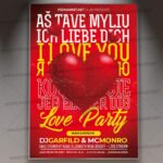 Download I Love You Day Card Printable Template 1