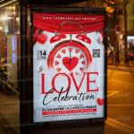 Download Love Celebration Card Printable Template 3
