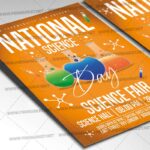Download National Science Day Card Printable Template 2