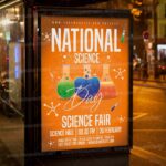 Download National Science Day Card Printable Template 3
