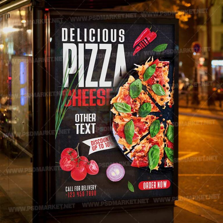 Download Pizza Time Card Printable Template 3