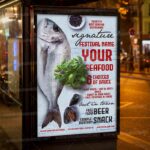 Download Seafood Card Printable Template 3