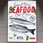 Download Seafood Fest Card Printable Template 1