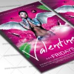 Download Valentines Friday Card Printable Template 2