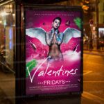 Download Valentines Friday Card Printable Template 3