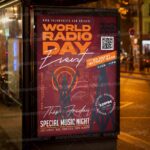 Download World Radio Day Event Card Printable Template 3