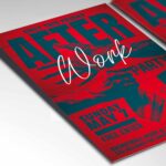 Download After Work Party Card Printable Template 2