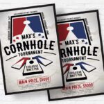 Annual Cornhole PSD Template - Image 2