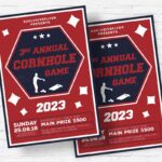 Annual Cornhole Game PSD Template - Image 2