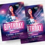 Birthday Celebration - Flyer PSD Template | ExclusiveFlyer