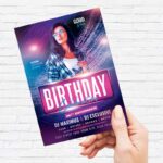 Birthday Celebration - Flyer PSD Template | ExclusiveFlyer