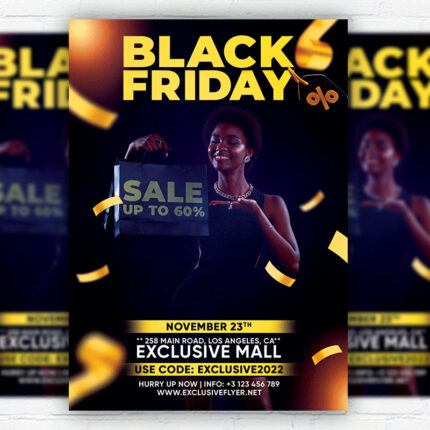 Black Friday Specials - Flyer PSD Template | ExclusiveFlyer