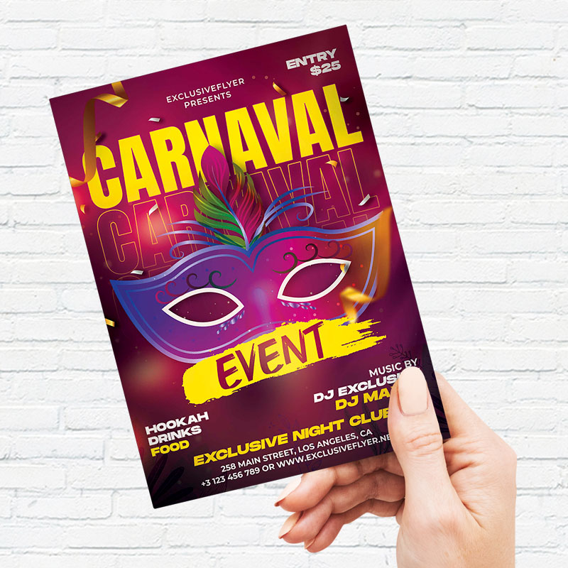 carnaval_eventt-flyer-template-3.jpg Carnaval Event PSD Template - Image 3