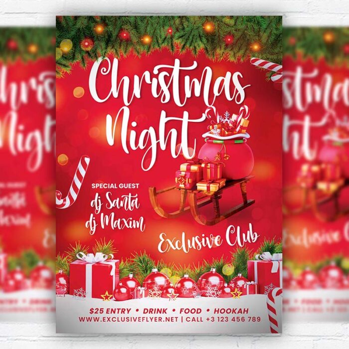 Facebook Party Flyer - PSD Template | PSDmarket