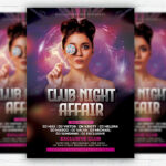Club Affair PSD Template