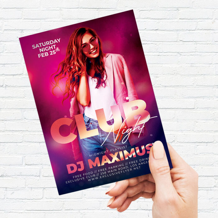Club Night PSD Template - Image 3