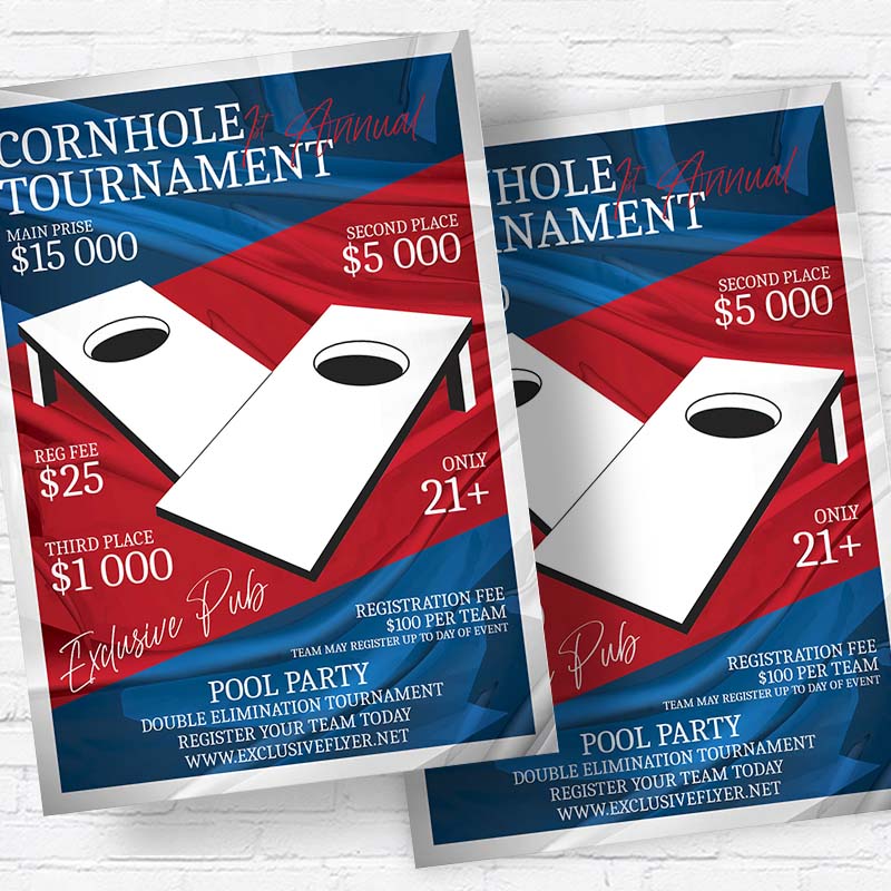 cornhole-premium-flyer-template-2 Cornhole PSD Template - Image 3