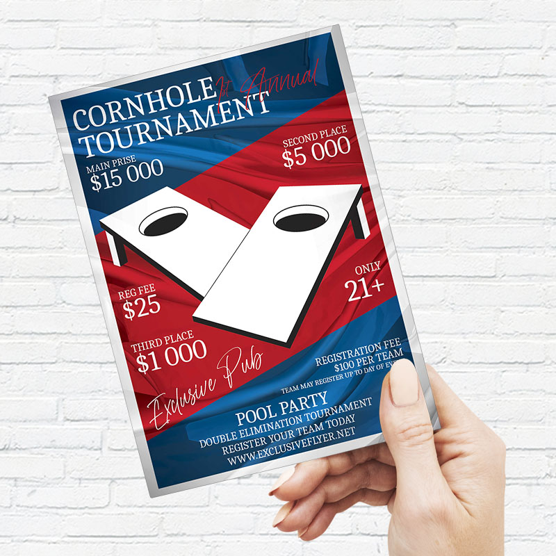 cornhole-premium-flyer-template-3 Cornhole PSD Template - Image 2